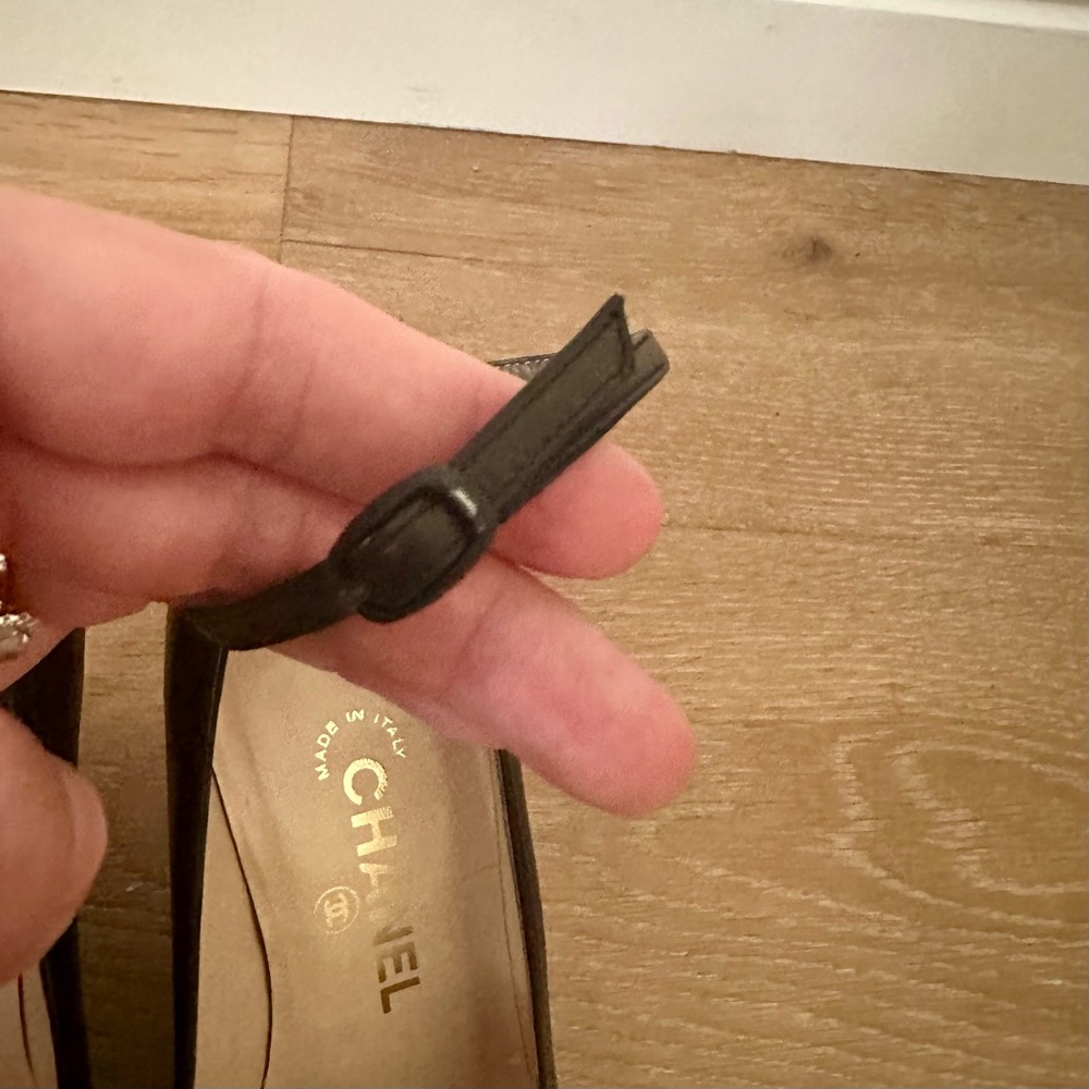 Vintage Chanel Cruise Collection Slingback Heels - Picture 7 of 14